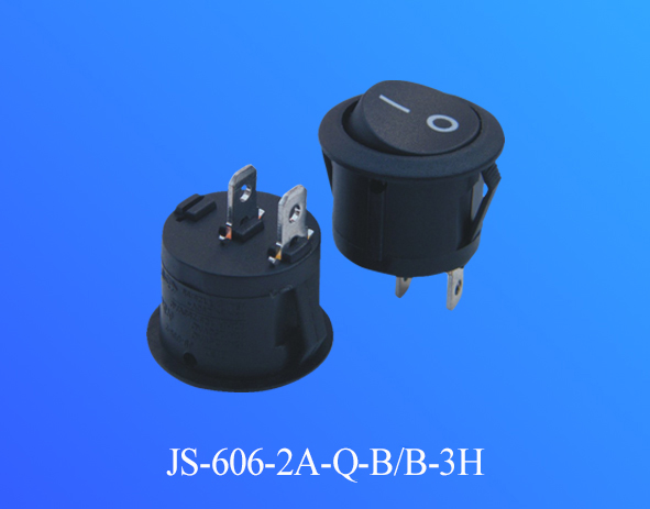 自鎖圓形船型電源開關(guān)