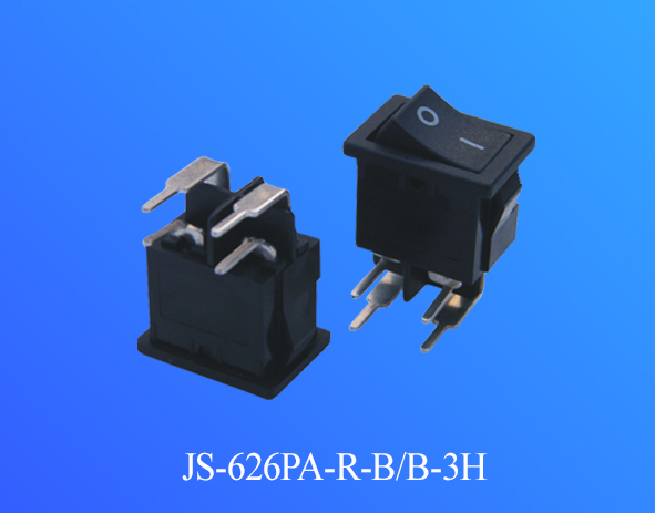 彎腳插PCB翹板開關(guān)