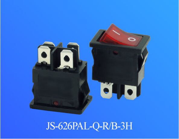4pin帶紅燈電源開關(guān)